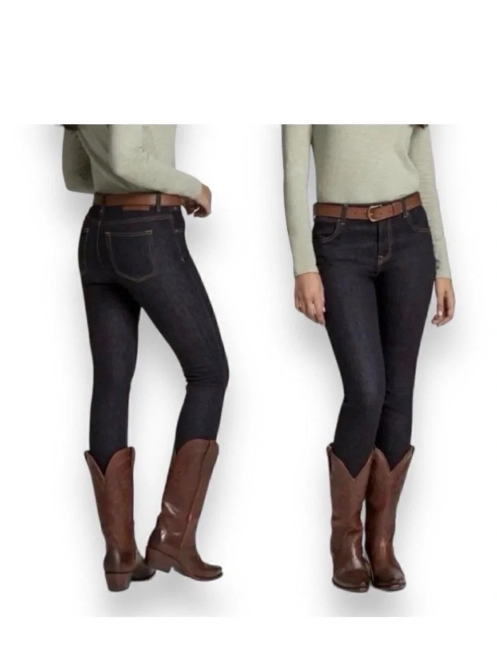Tecovas Women’s Dark Indigo Skinny Jeans